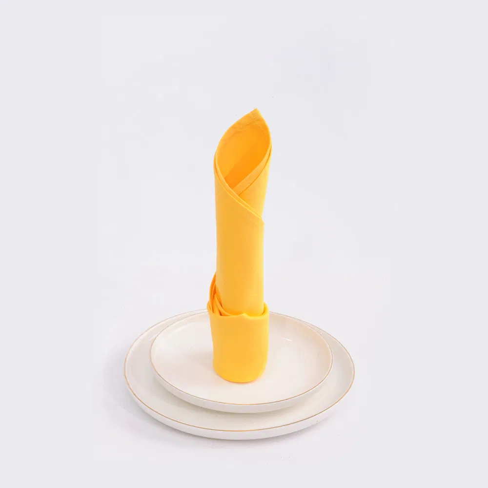 Good Quality Napkins Overlock Wedding Cotton Dinner Cotton Napkin