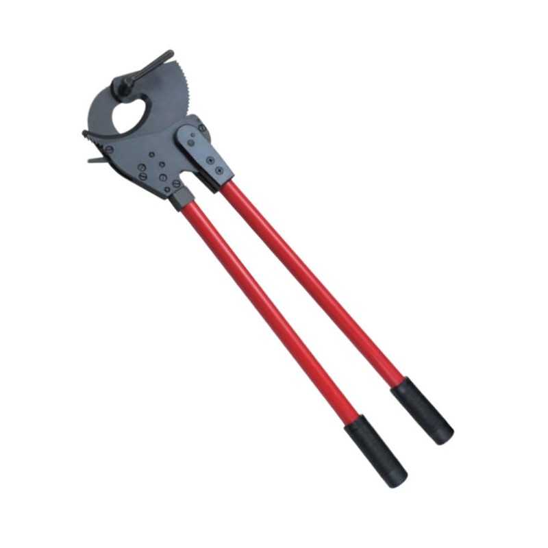 Industrial Grade Manual Cable Cutting Pliers Wire Rope Aluminum Ratchet Cutter