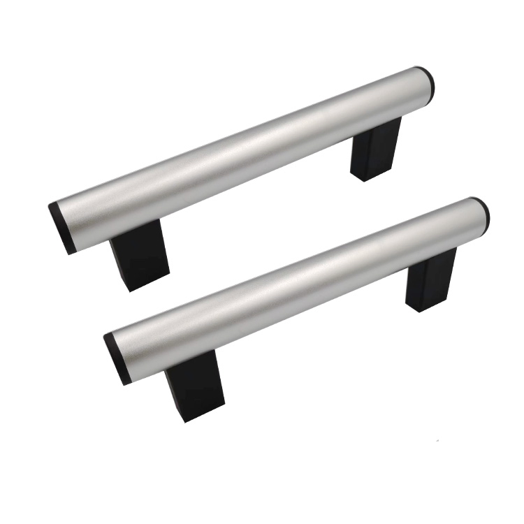 Sliver Aluminum Alloy Pull Handle Industrial Door Handle