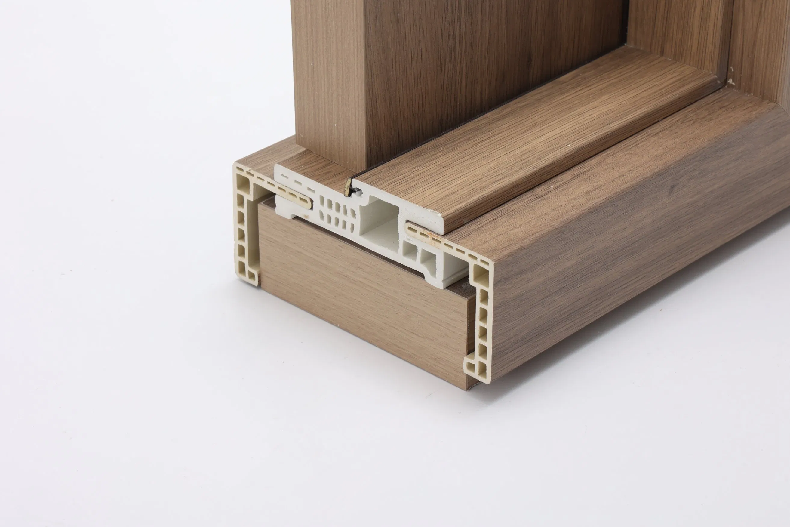 Natural-Looking Realistic Texture WPC Door Frame for Modern Interiors