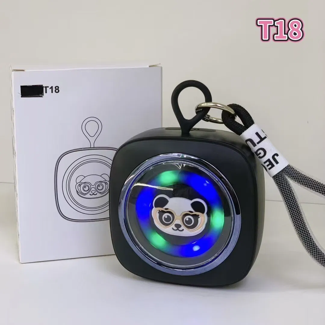 Портативная колонка Bluetooth T18 с подсветкой
