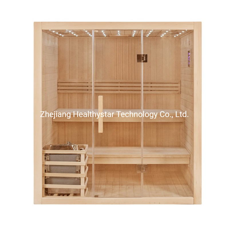 Hemlock Large Size Indoor Traditional Sauna Steam Shower