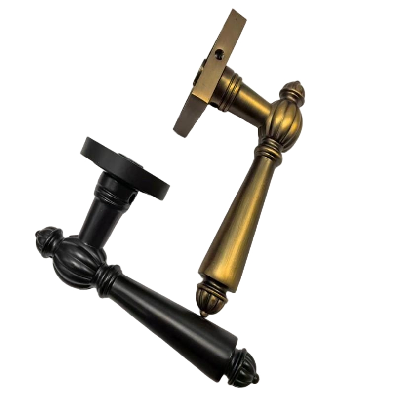 New Model Fire Rate Furniture Round Aluminum Alloy Door Handles