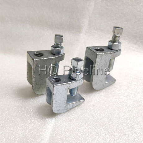Malleable Iron C Type Pipe Hangers Channel Beam Clamp