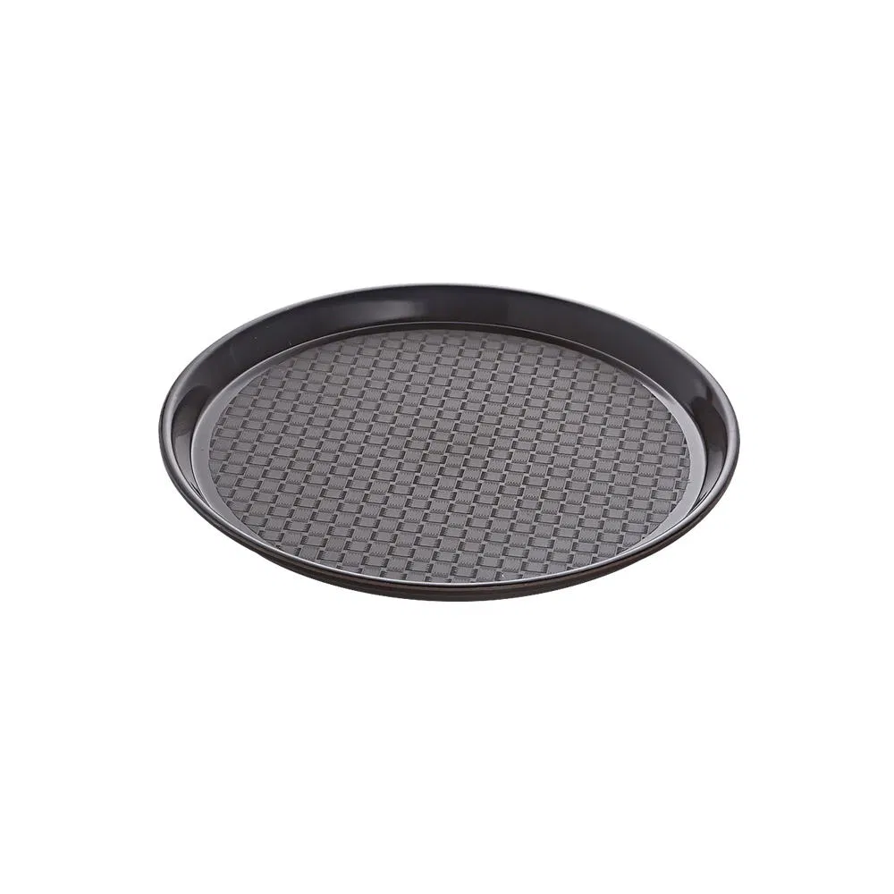 Recycled Plastic Service Trays - Heavy-Duty Round Heat-Resistant for Restaurants