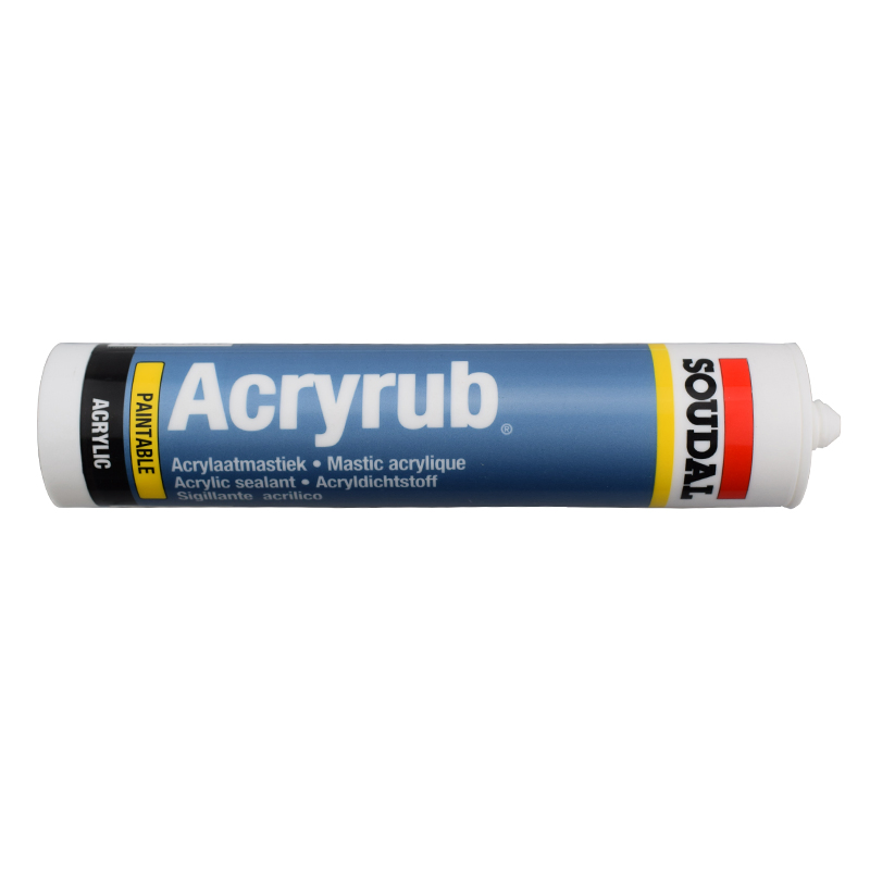 Soudal Semi-Plastic Acrylic Silicone Sealant for Window Seal