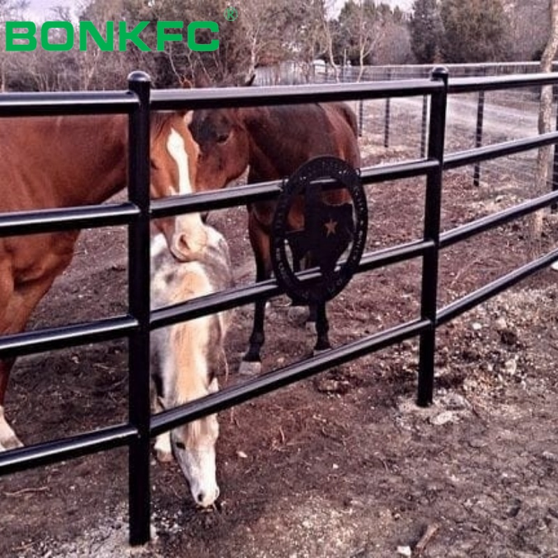 Premium Galvanized Ranch Rail Fencing Panels for Cattle and Horses