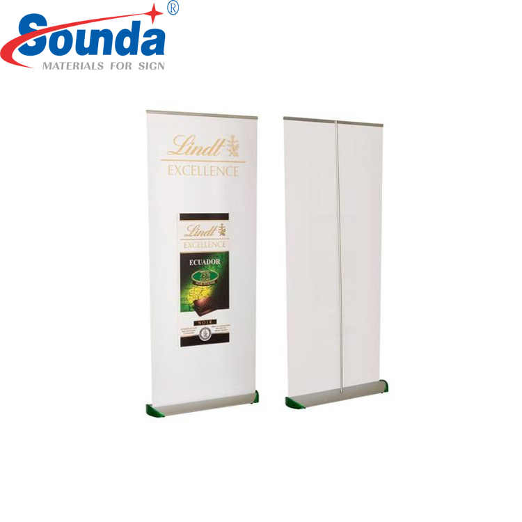 Custom Free Standing China 85X200cm Retractable Roller Advertising Banner Stand Roll up Display