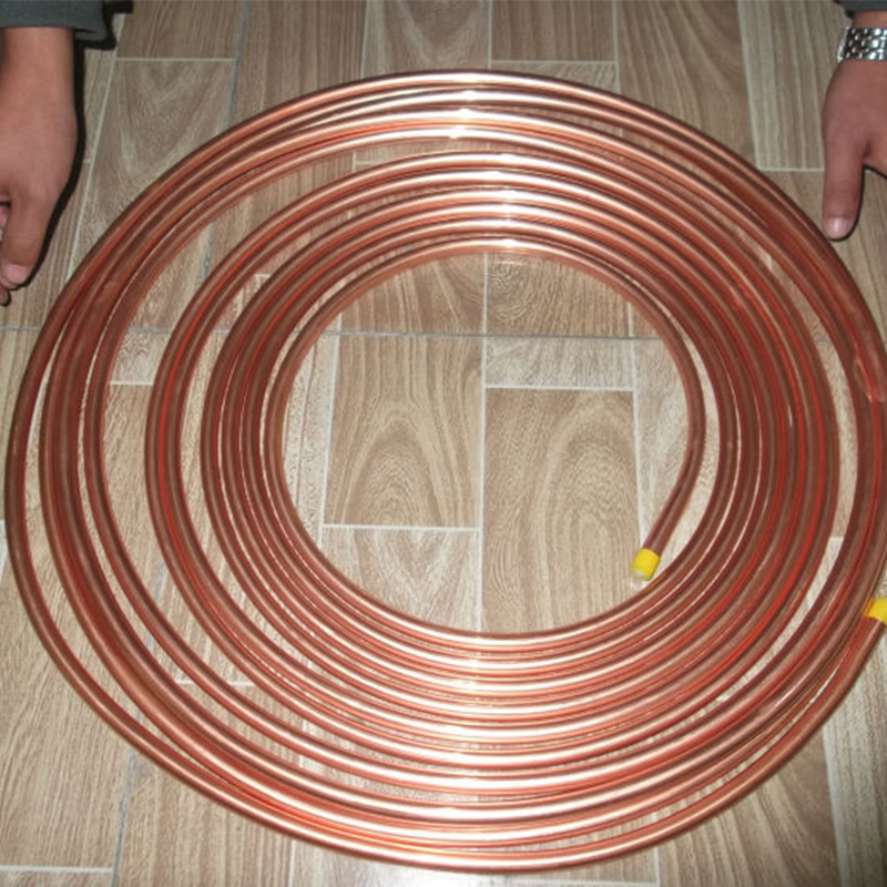 Factory Direct Sale Seamless Copper Tube for Air Conditioning and Refrigeration Pancake Coil Plate, Tube