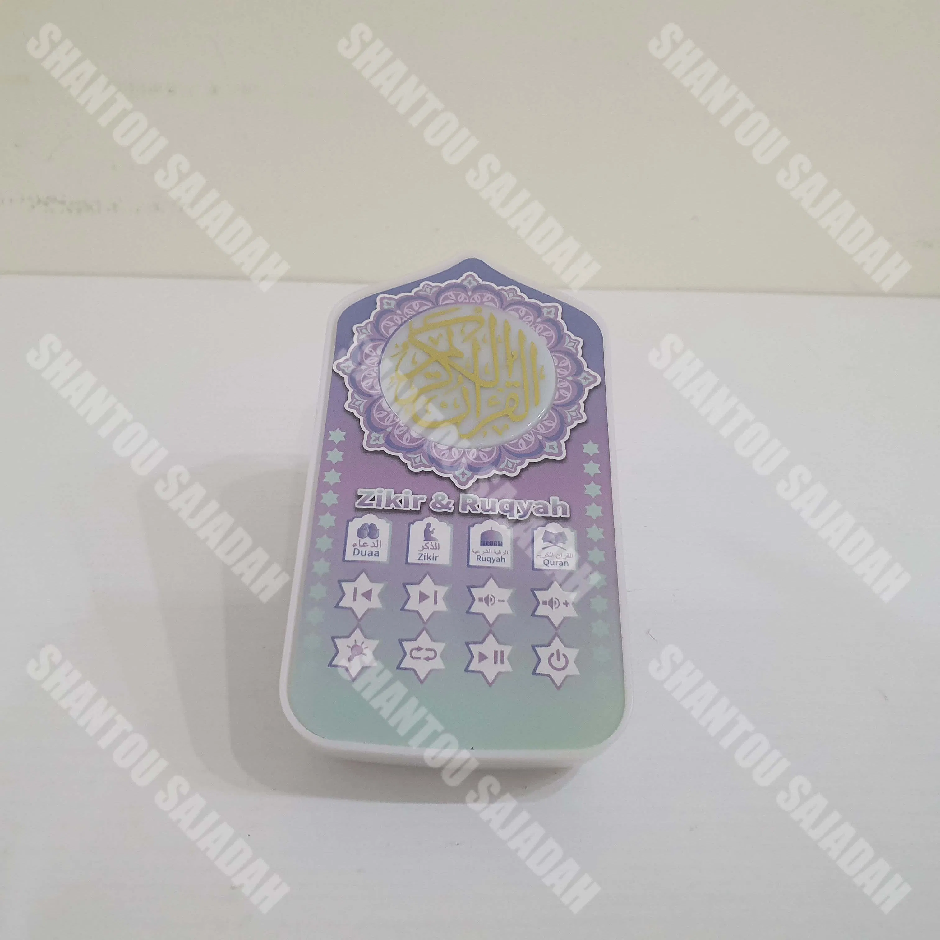 2025 Shantou Sajadah Zk60 PRO Mini Player Arabic Direct Audio Meditation Koran Speaker with LED Light in Europ Plug