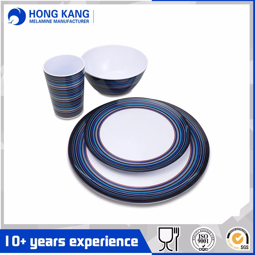 Plastic Melamine Dinnerware Set Plate