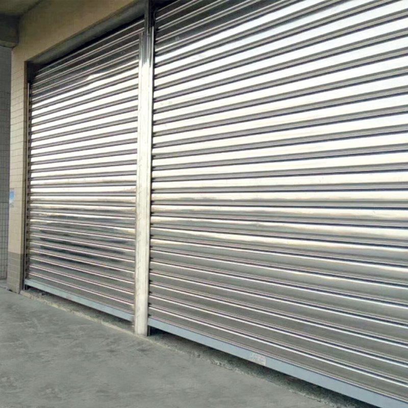 Fence Stainless Steel Automatic Lift Swing Roll up Door Garage Aluminum Roller Shutter Electric Gate