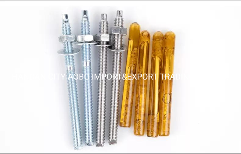 Химический анкер M8 M10 M12 из стали AISI304/A2