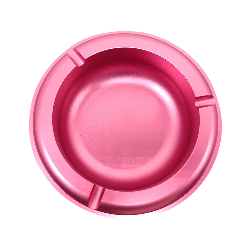 Customized Round Ashtray Metal Multic Colors Fashion Ashtray Smoking Tray Hotal Home Room