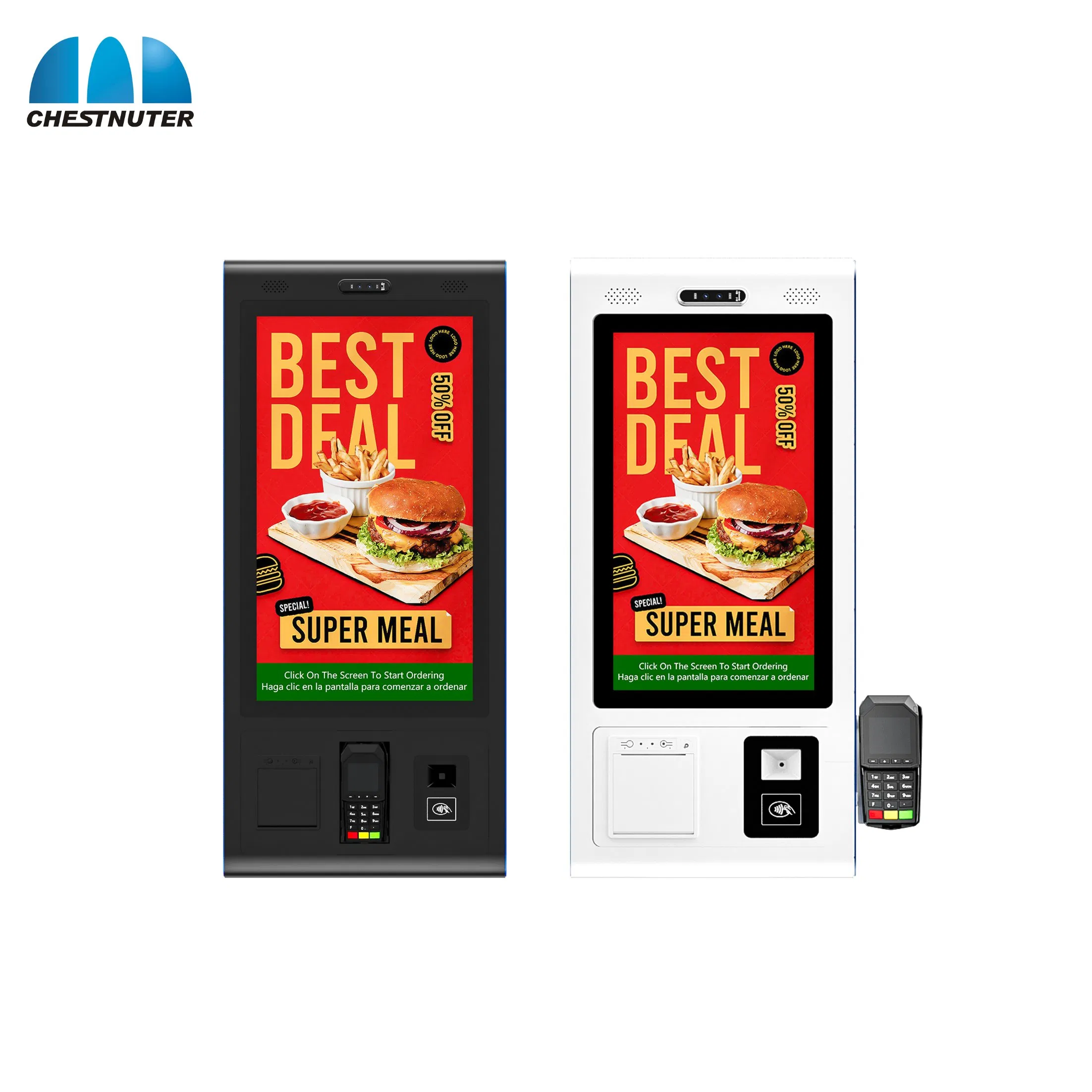 32 Inch Desktop Self Ordering Kiosk Automated Self-Service Order-Pay Terminal for Retail & Food Service
