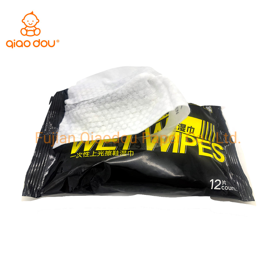 Direct Factory Supplier Disposable Quick Cleaning Wet Wipes for Shoe