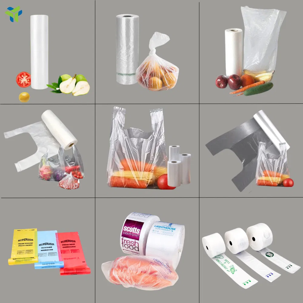 Sustainable Seafood Packaging Bags with Unique Knot Design