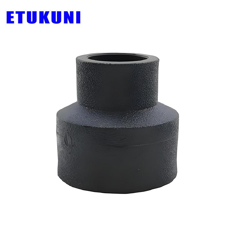 Manufacturer of PE Pipe Receiving Plug Plastic Pipe Fitting Elbow / Tee / Straight Use Drink Water Supply Pipe