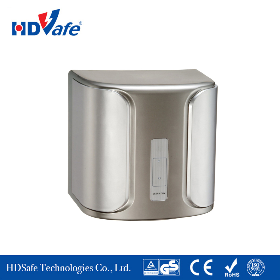 Hand Dryer Electric High Force Air Speed Automatic Auto Commercial Dryers