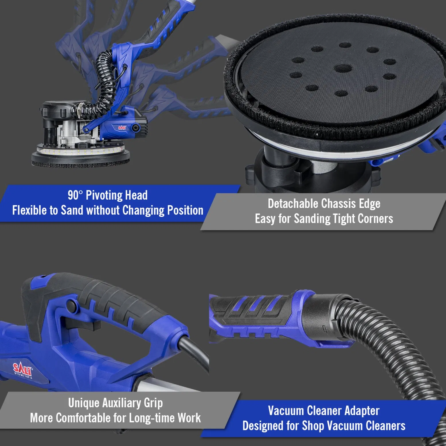 Sali 5230s 1050W Folded Drywall Sander