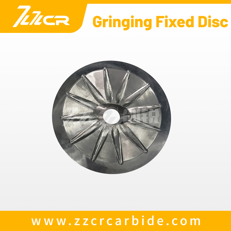Zzcr Hot Sale Hard Aloy Grinding Disks for Disc Mill