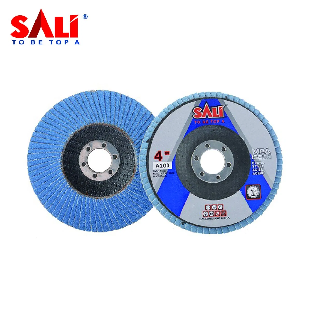 Sali High Quality Zirconia Oxide Abrasive Flap Disc for Stainless Steel