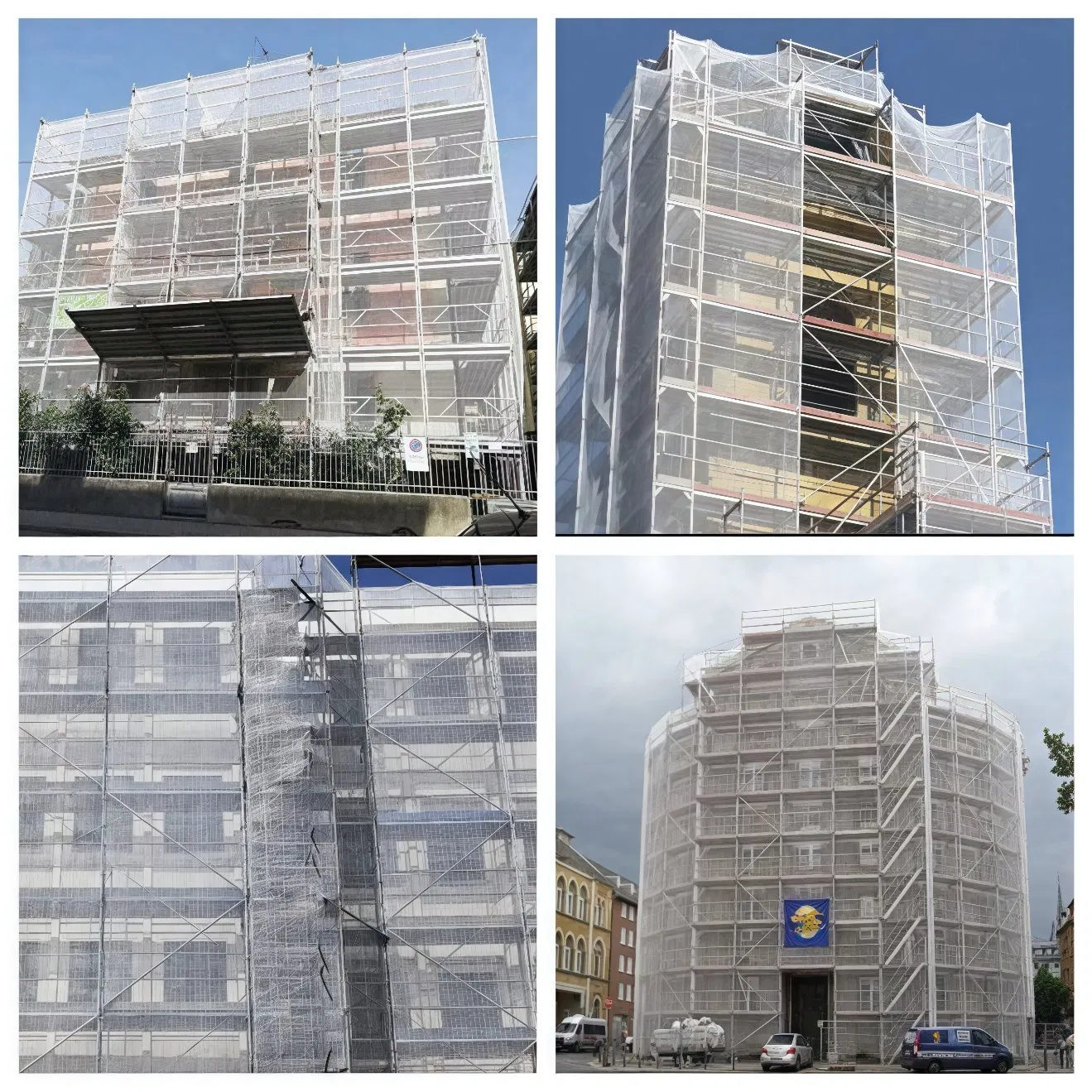 Premium High-Strength Reinforced Tear-Resistant UV-Protected Construction Scaffold Safety Net