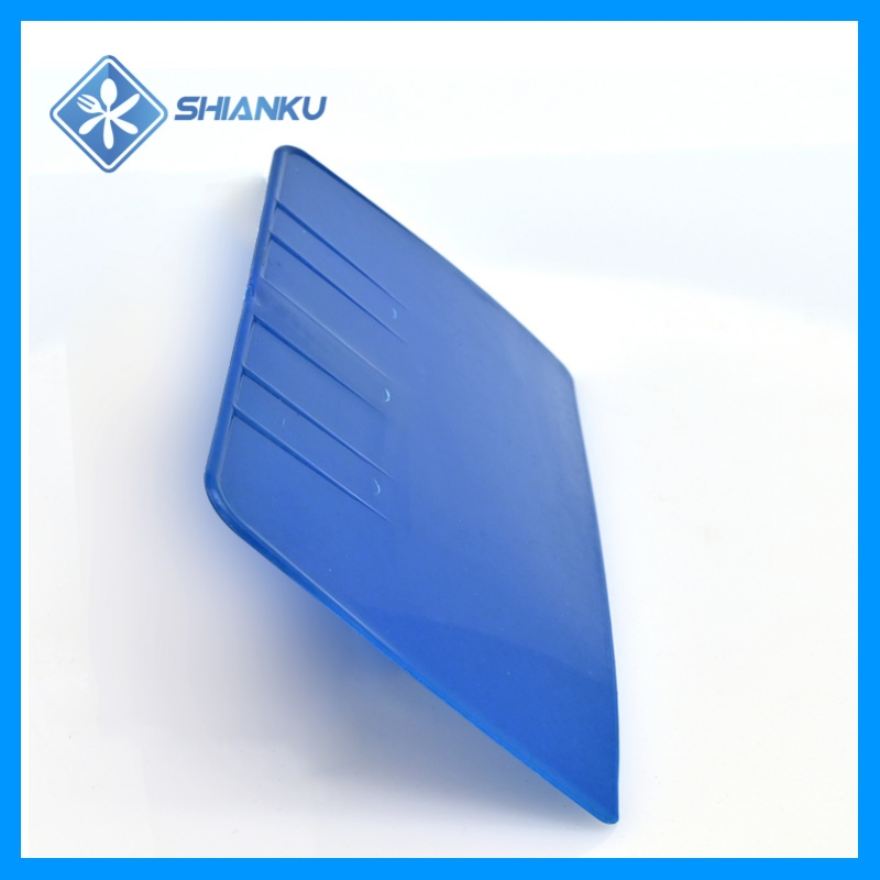 Shianku Industrial Food Grade Metal Detectable Kitchen Plastic Hand Dough Scraper