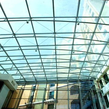 Building Glass Bottom Price Deep Acid Etched Glass