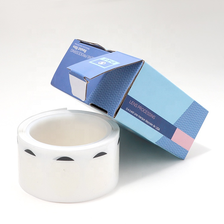 2025 New Arrival Professional Optical Accessories Transparent Lens Blocking Pads Anti Slip Hydrophobic Lens Polishing Pads_Algz_160