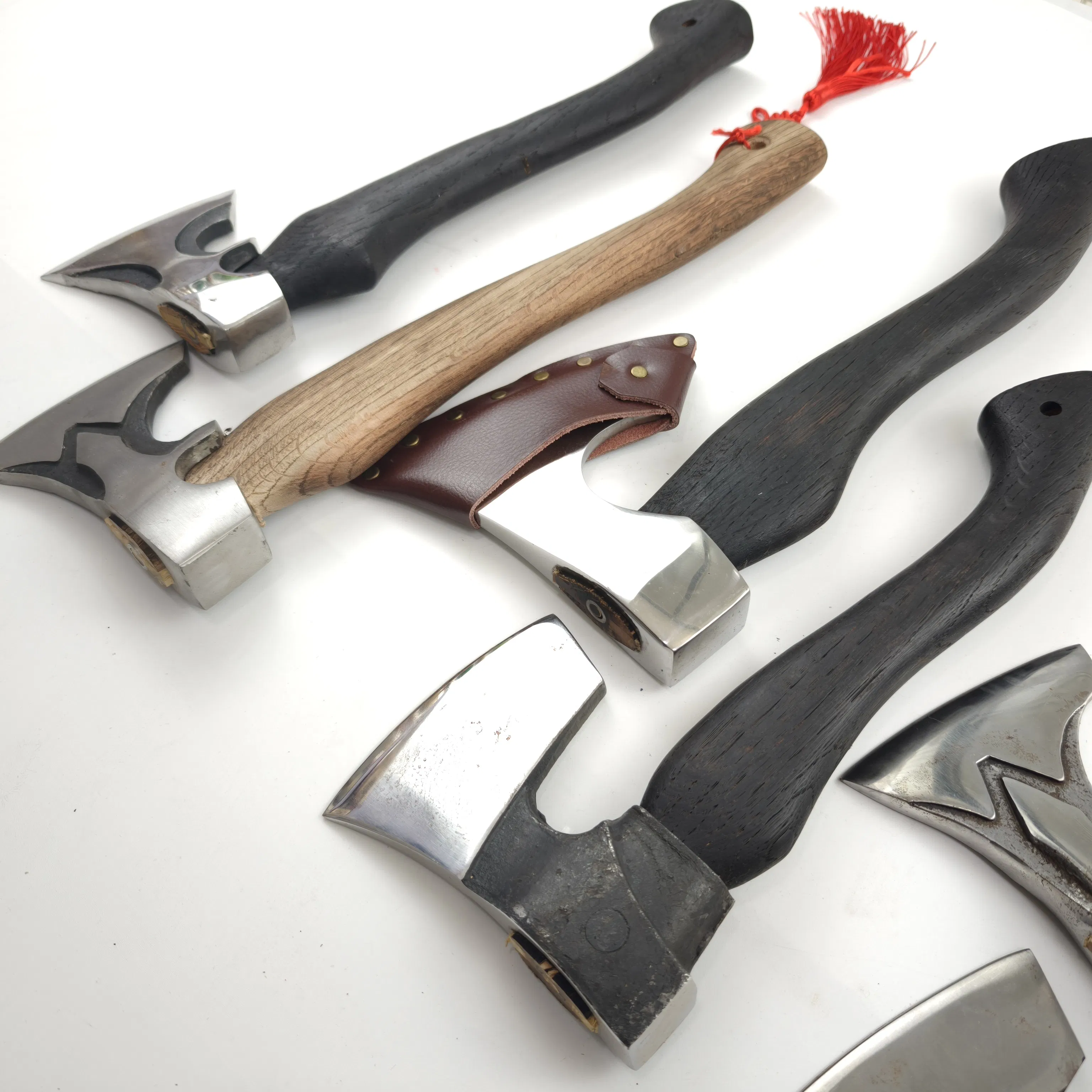 Ergonomic High Carbon Axe with Sturdy Fiberglass Handle Comfort