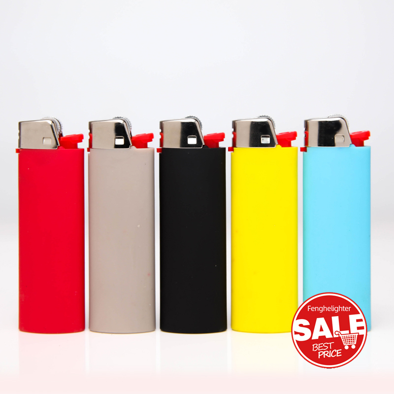 ISO9994 Certified Classic Maxi J6 Size Flint Lighter Heavy Duty Wholesale Disposable Plastic Gas Lighter