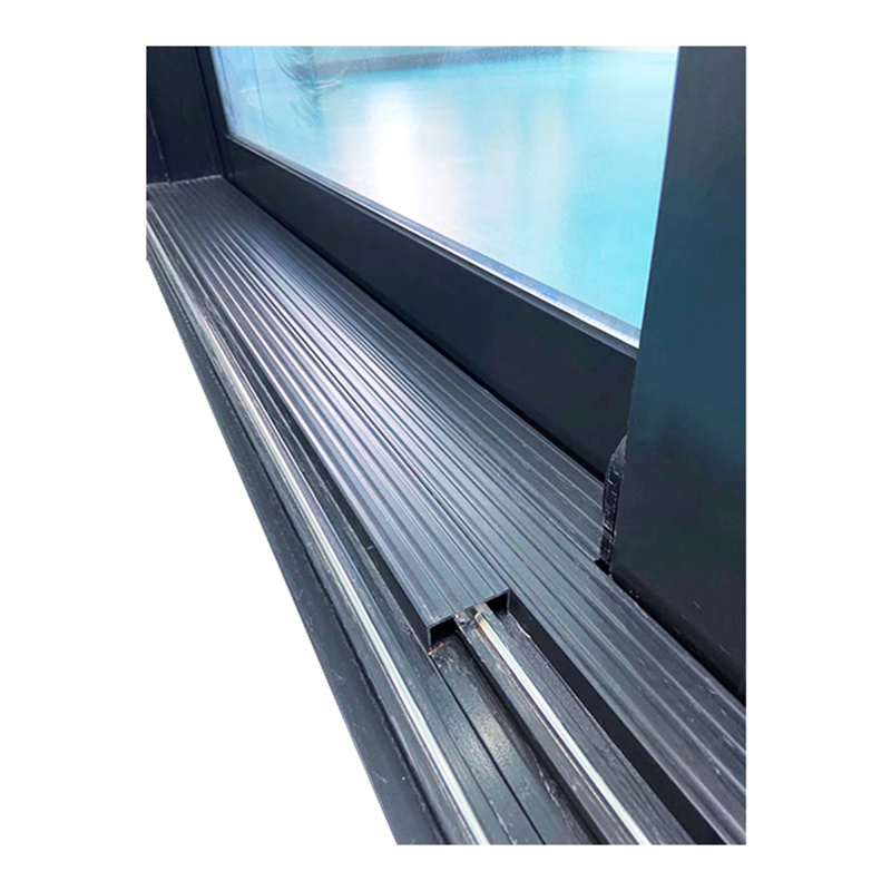 Patio Sliding Kitchen Aluminium Aluminum Frame Folding Exterior Doors Balcony Shower Smart Automatic Interior Metal Door Aluminium Door
