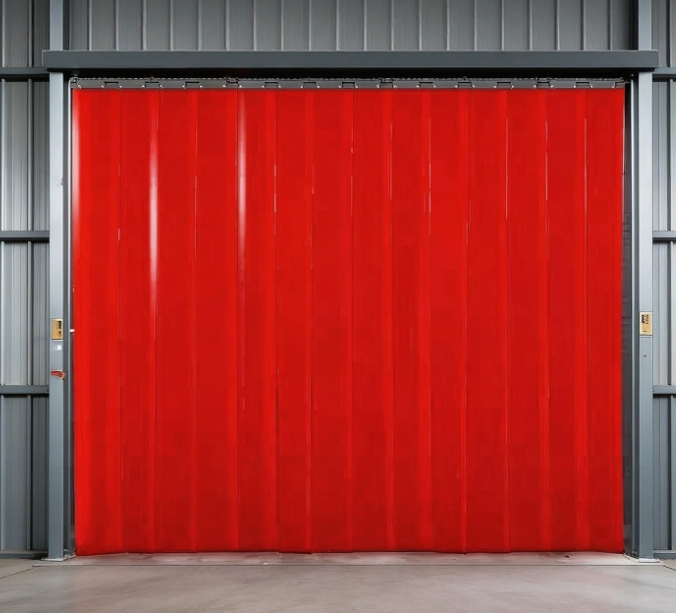 1-6mm Thick Crystal PVC Strip Curtains Colorful Industrial Screen Clear Vinyl Welding Custom Cutting Moulding