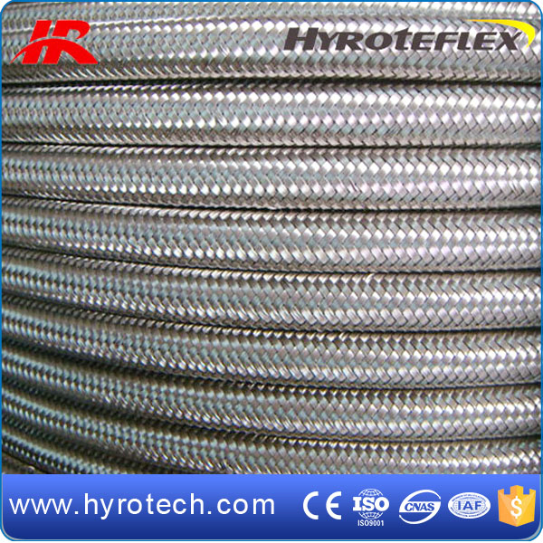 Рукав PTFE R14 с оплеткой из нержавеющей стали