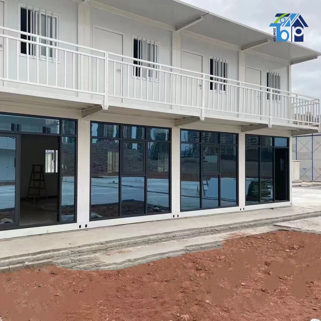 Congo Modern Two Storey Workshop Steel Prefab Container House