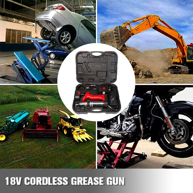 Msnsmc19 19.2V Cordless Grease Gun One Hour Quick Charger Battery Grease Gun
