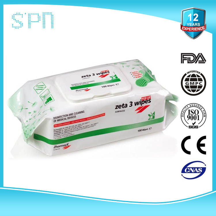 Spn Biodegradable Bamboo Flushable Super Super Soft Sensitive Skin Baby Wipe Lint Free Disinfectant Organic Hypoallergenic Baby Wipes with Chamomile and Aloe