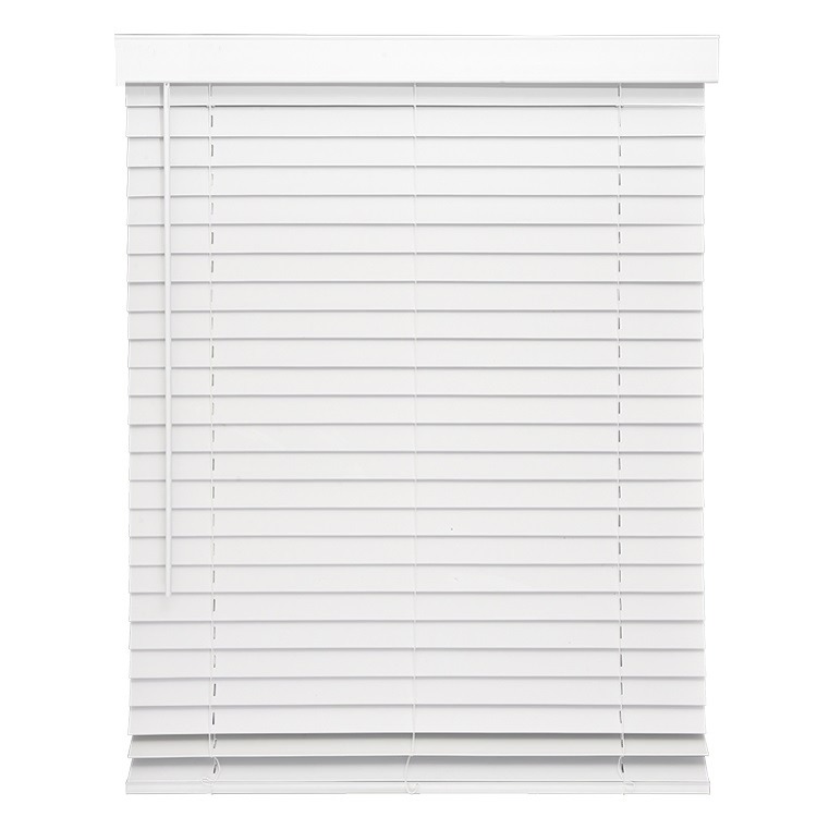 Cordless 2 Inch 50mm Faux Wood Blinds for Window