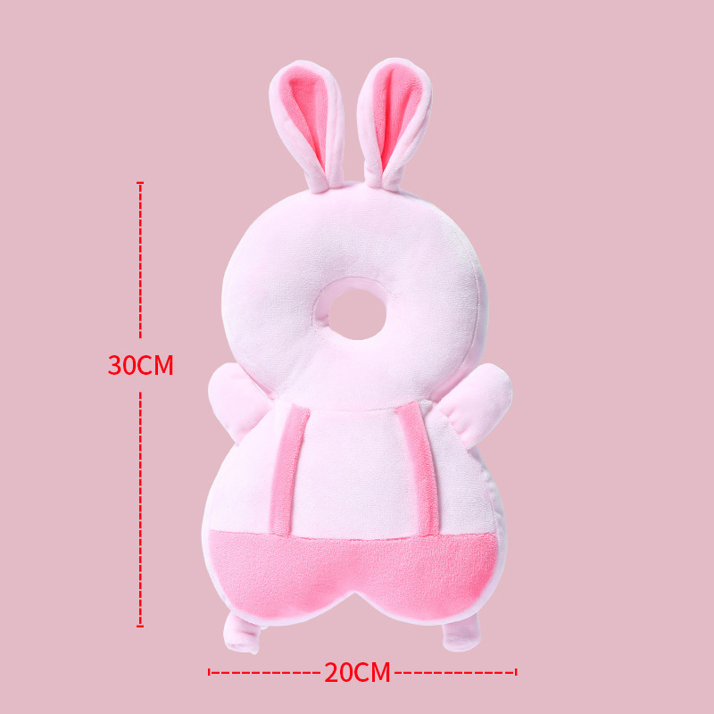 Cartoon Baby Memory Foam Protector Pillow Toddler Safety Backpack with Head Protection Pad