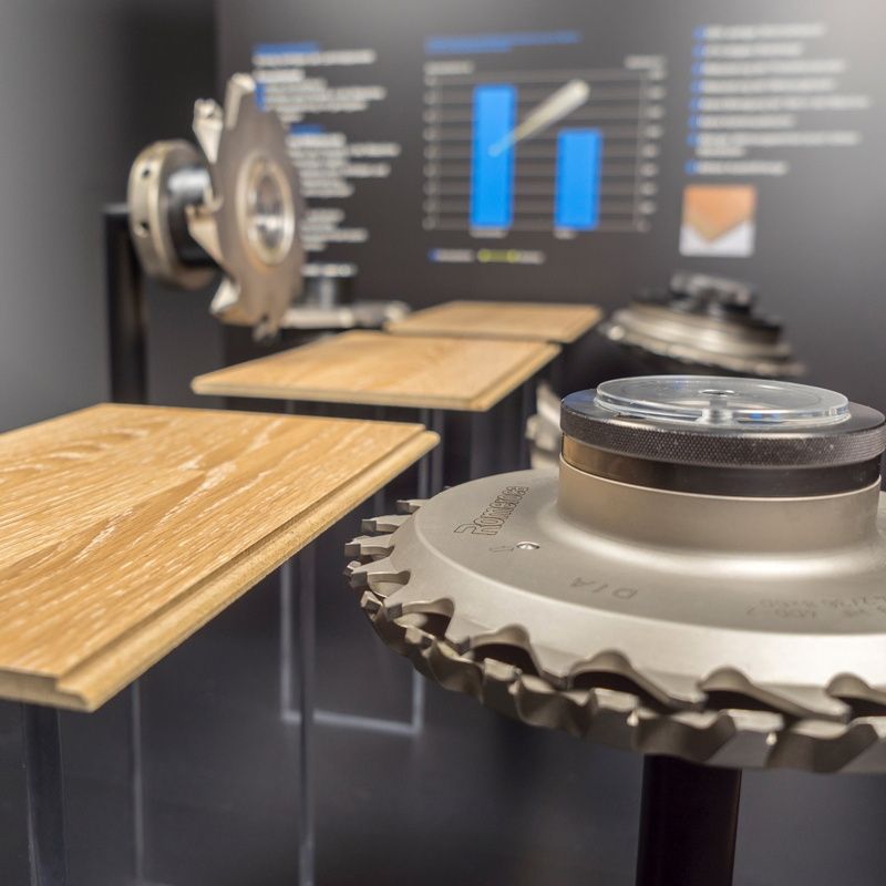 German Brand PCD Cutter for Flooring Click Profiling Machine