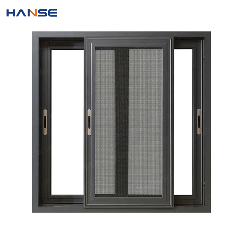 Latest Design Sound and Waterproof Glass Windows Home Aluminum Sliding Window with Mosquito Net