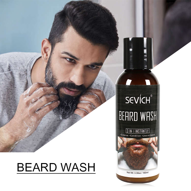 Organic Men Beard Wash Shampoo Private Label
