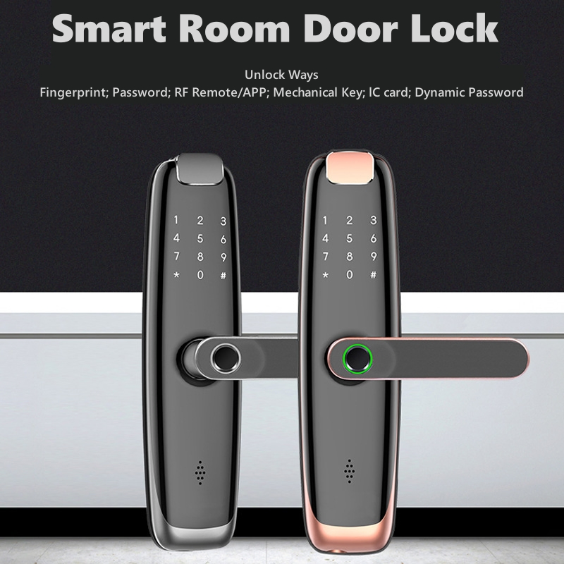 Ttlock Biometric Fingerprint Digital Keyless Entry Smart Door Lock with Remote Control