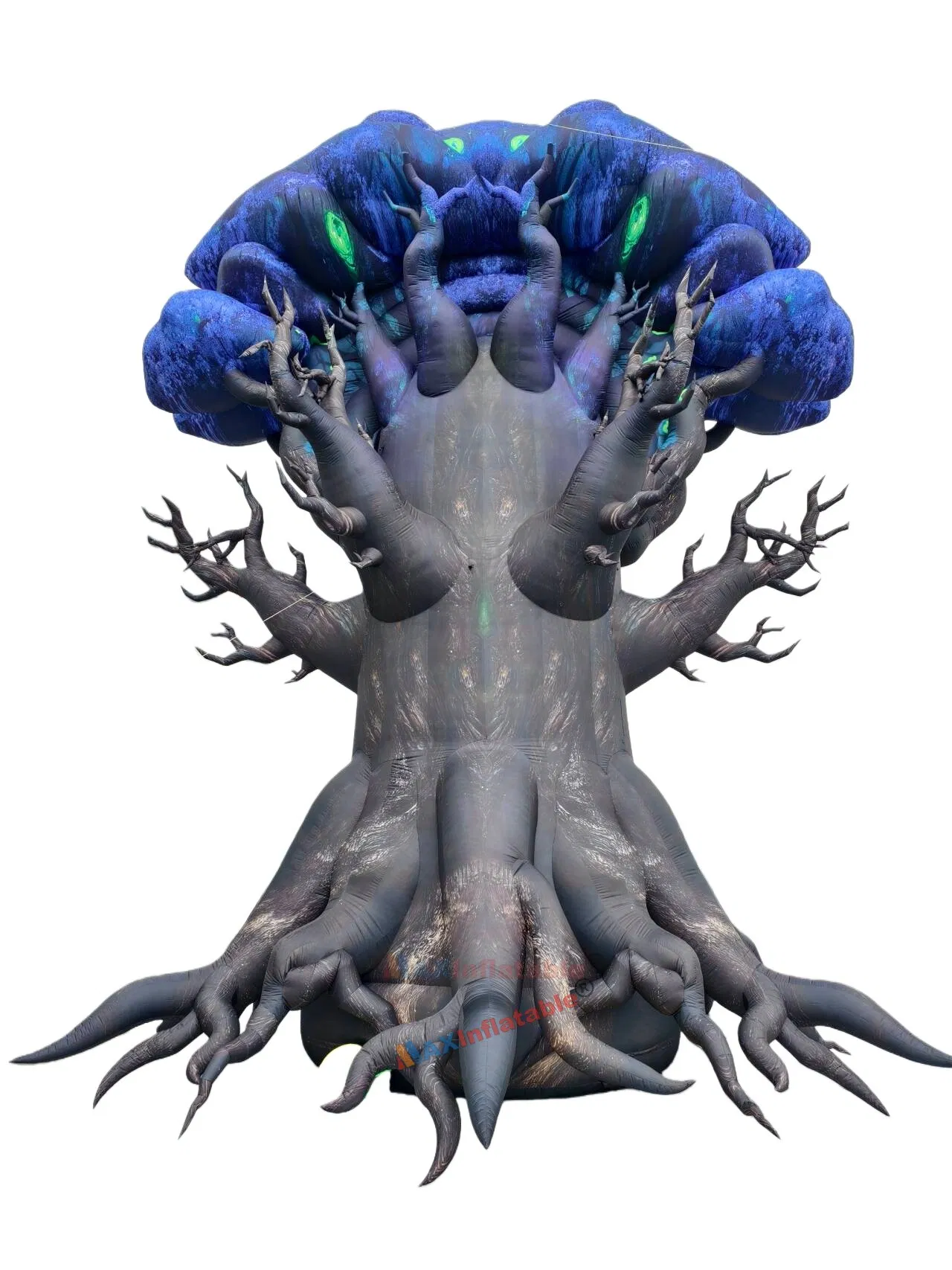 Giant Inflatable Halloween Black Tree Decoration or Stage Shows and Exhibition