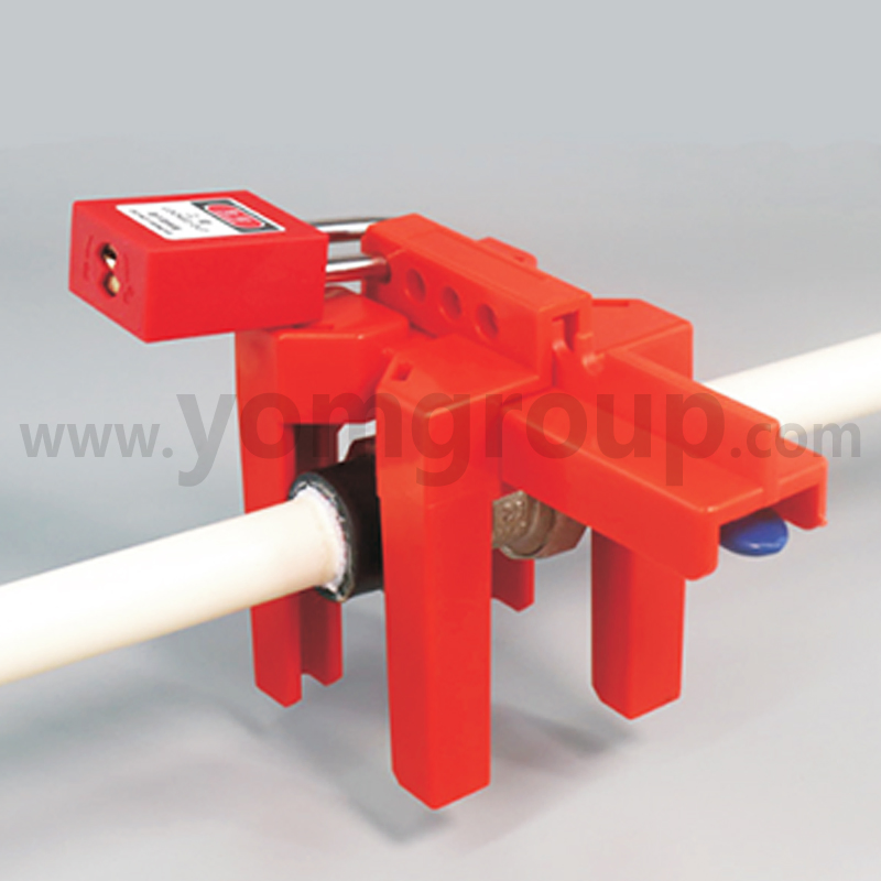 Plastic Ball Valve Lockout Series Adjustable Ball Valve Lockout
