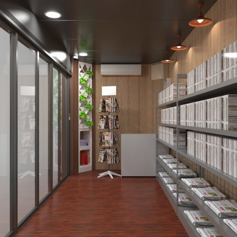Innovative Tiny House Design with Smart Vending Features