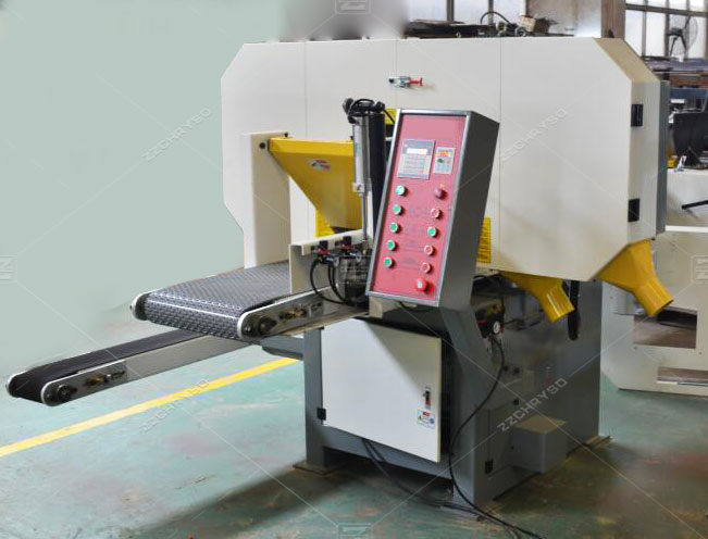 Ленточная пила по дереву горизонтальная автоматическая