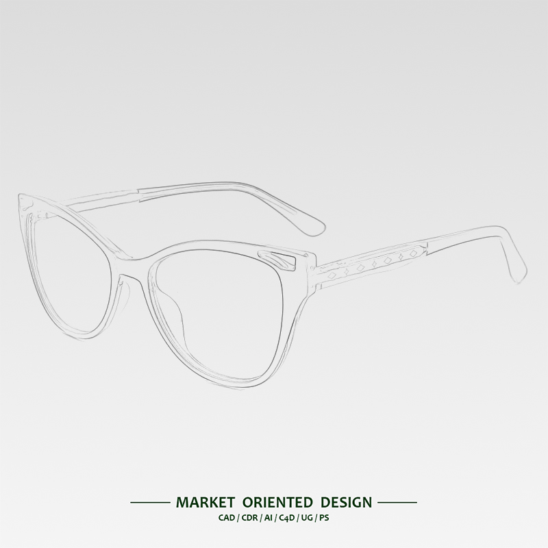 New Arrival Optical Frames Wholesale CE Cat China Budget Eyewear for Women