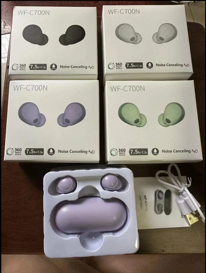 Наушники Bluetooth W F-C 700 Hi-Fi с экраном и защитой IPX7